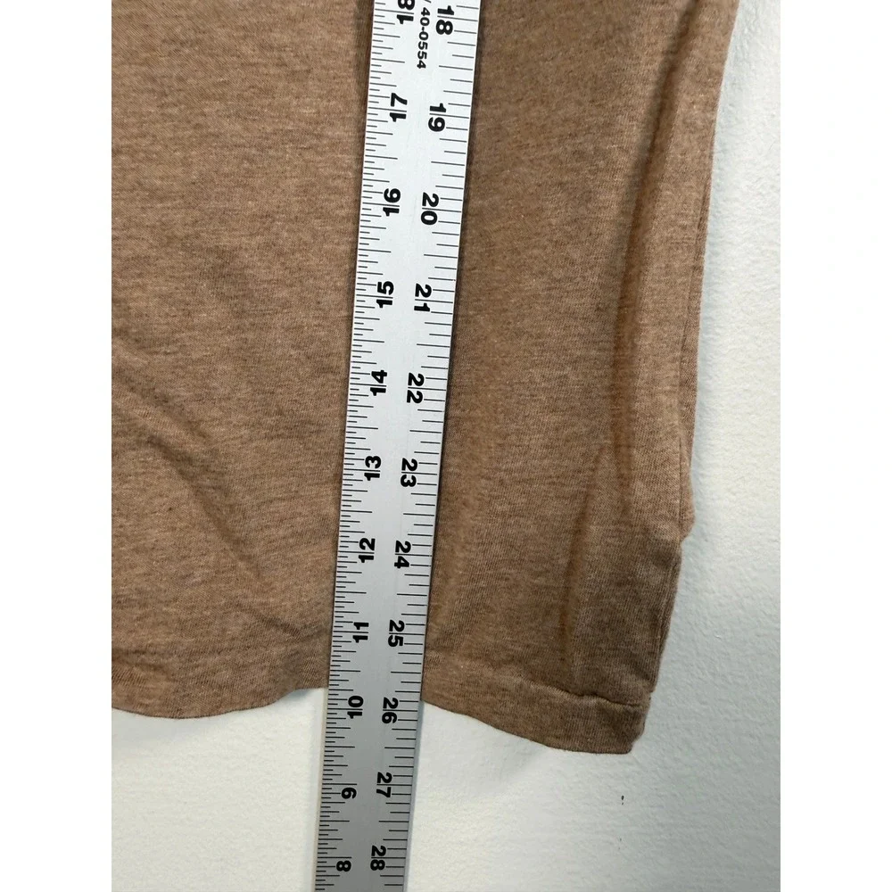 Polo Ralph Lauren Mens Classic Fit Jersey Pocket T-shirt Brown Heather Small